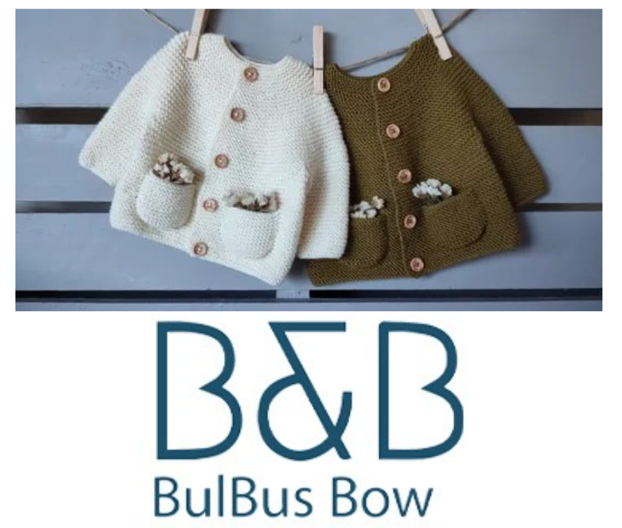 Baby knit Cardigan Bulbusbow