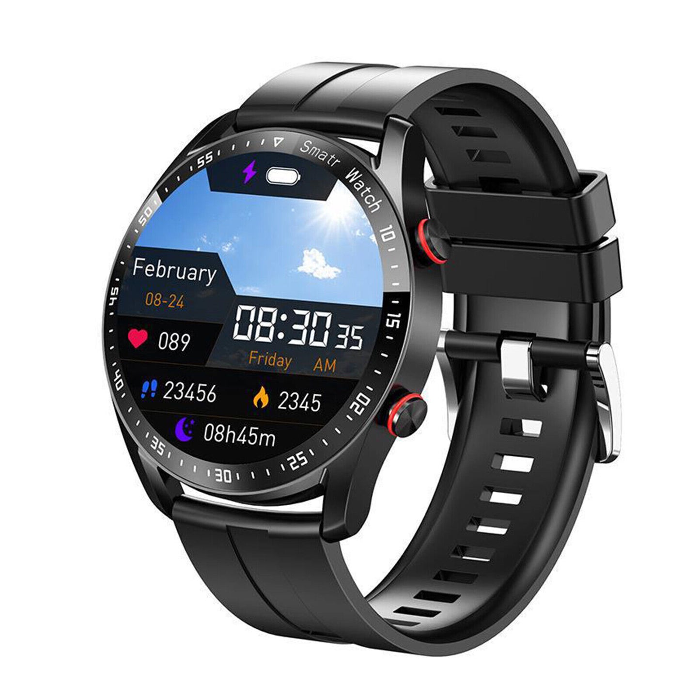 Waterproof GT4 PRO Smart Watch NFC GPS Tracker Bluetooth Call Men Sport Watches