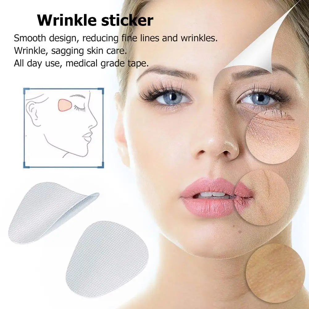 12/24/27Pcs Thin Face Stickers EVA Anti-Wrinkle Anti-Aging Patches Forehead Lift Tapes Beauty Skin Lift up Unisex