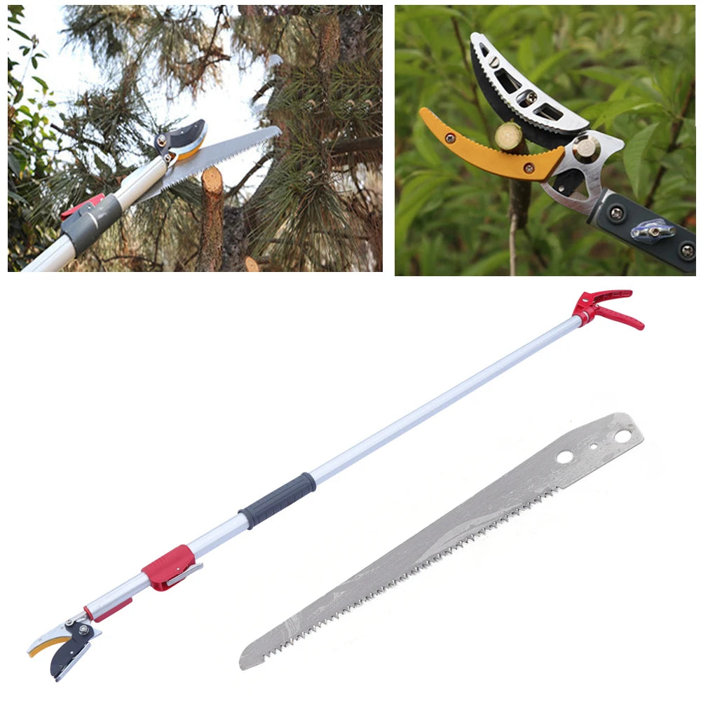 Electric Telescopic Fruit Pruning Garden Shear Muiti-Function Hand Tools