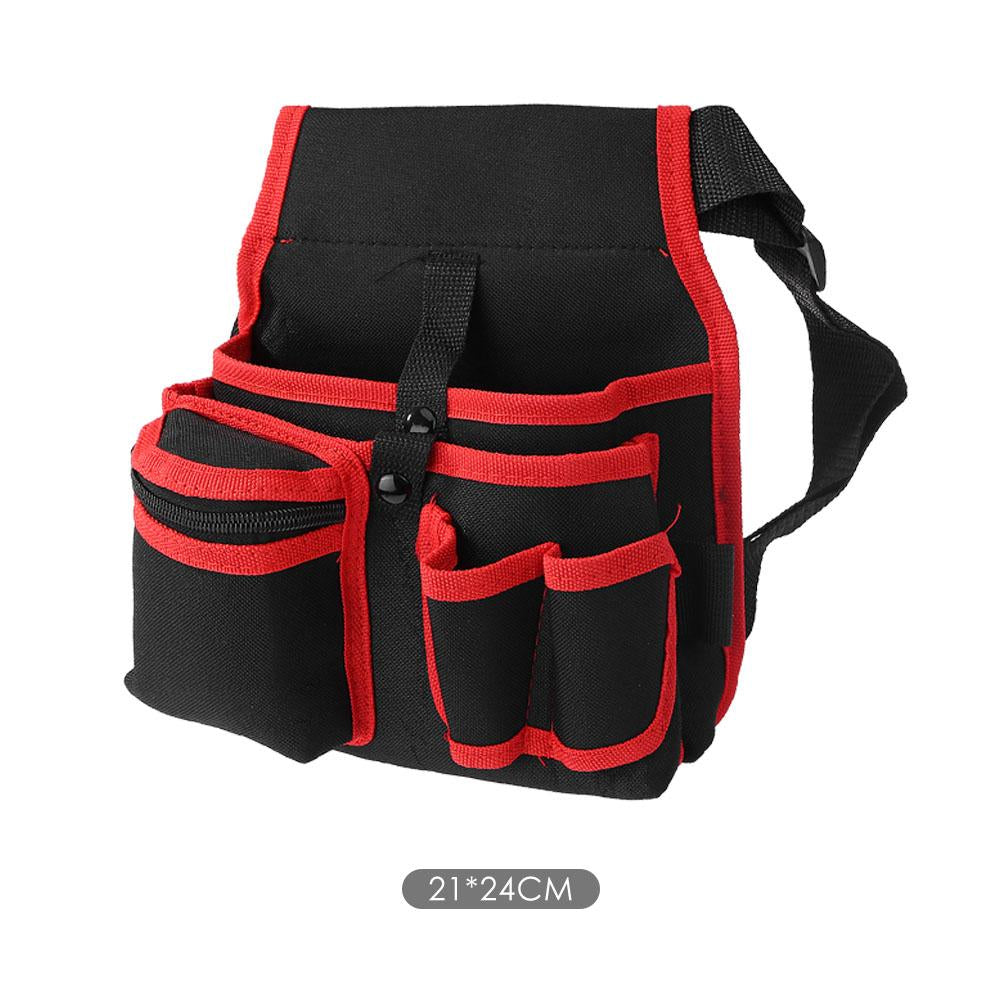 Multipurpose Waist Pockets Wear-Resisting Electrician Tool Bag Organizer Carrying Pouch Big Capacity Belt Waist Pocket Case Bag