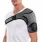 Electric Shoulder Massager Heating Vibration Massage Belt Hot Compress Knee Pads Shoulder Elbow Brace Rechargeable