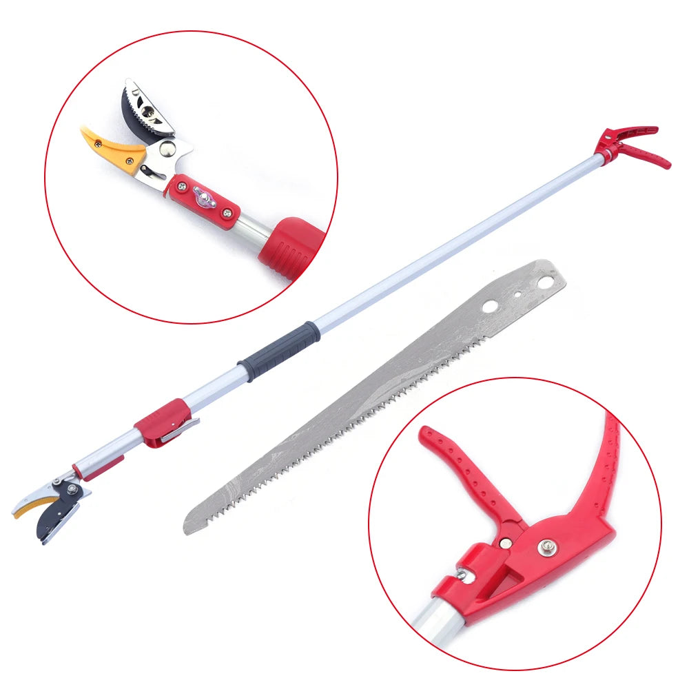 Electric Telescopic Fruit Pruning Garden Shear Muiti-Function Hand Tools