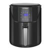 5L Air Fryer, Family Size Hot Air Fryer 1400W Digital Touchscreen with 10 Presets, Removable Basket, Timer & Temperature Control for Oil Free & Low Fat Healthy Cooking