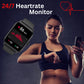 Smart Watches Men Women for Iphone Samsung 2024 Waterproof Sports Fitness Watch