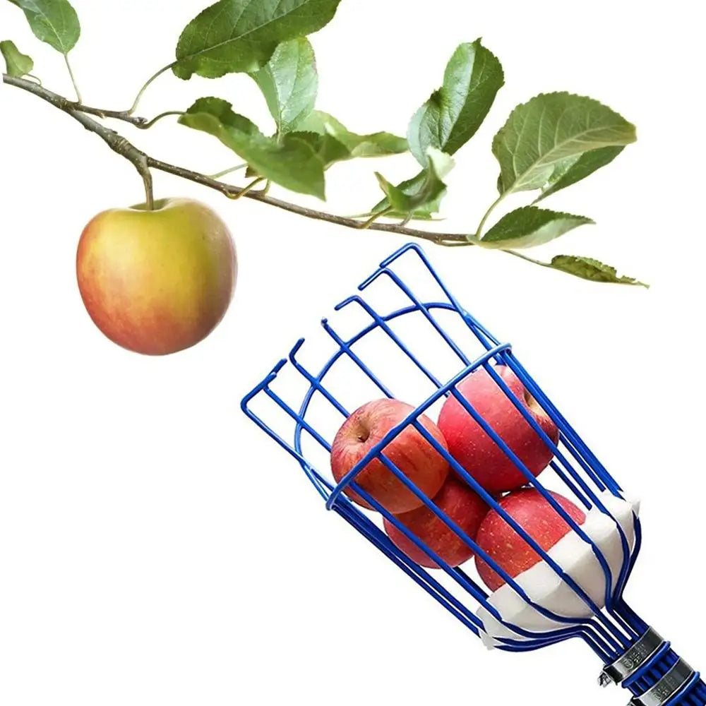 Metal Fruit Picker Practical Multi-Functional Classic Texture Gardening Apples Pears Peaches Oranges Fruits Garden Tools