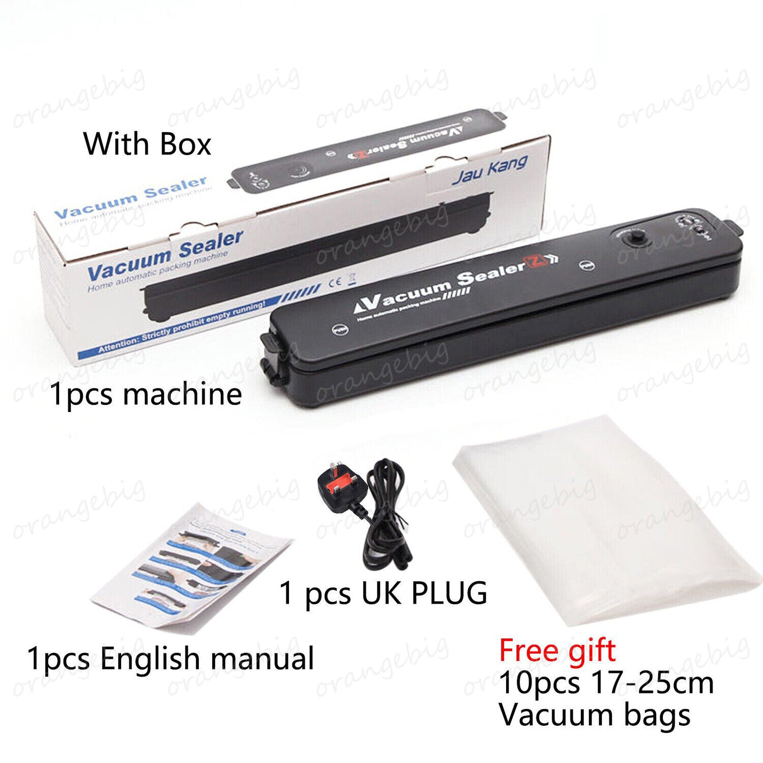 Vacuum Food Sealer Machine Automatic Packing Machine Vacuum Sealer Dry/Wet+60Bag