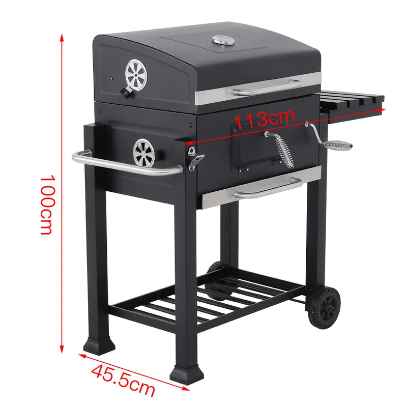 Christoph 113Cm W Charcoal Grill