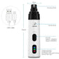 Rechargeable USB Charging Pet Dog Nail Grinders Trimmer Clippers Electric Dog Cat Paws Grooming Trimmer Hair Paw Shaver Tools