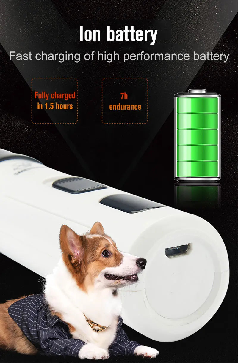 Rechargeable USB Charging Pet Dog Nail Grinders Trimmer Clippers Electric Dog Cat Paws Grooming Trimmer Hair Paw Shaver Tools