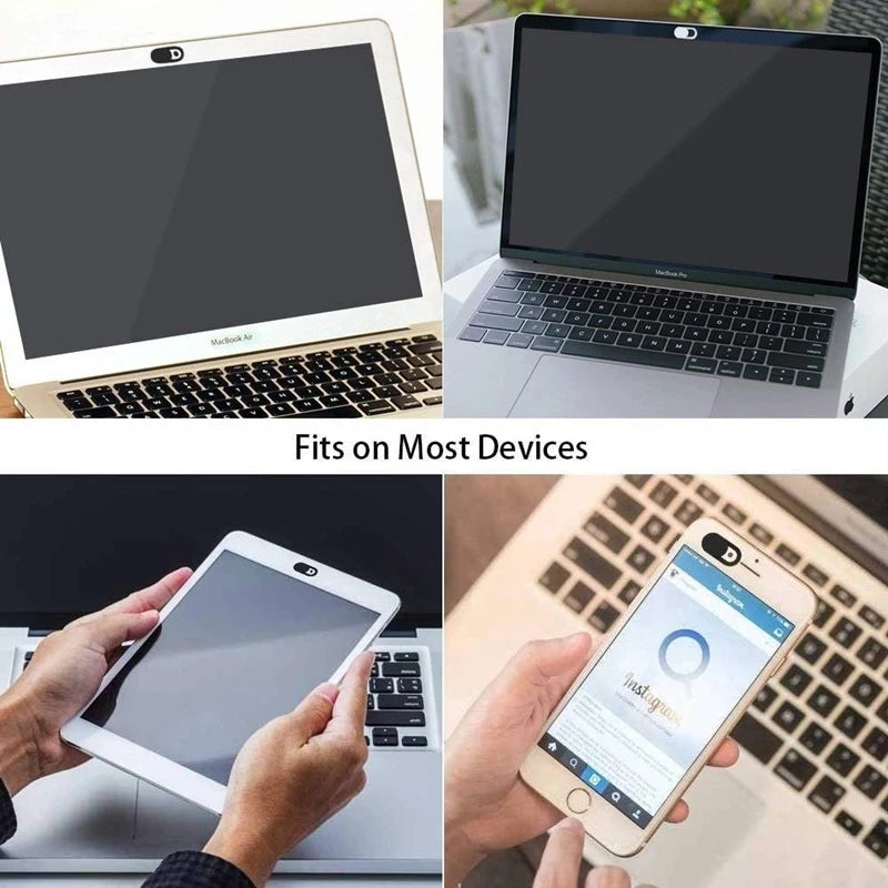 1/20PCS Webcam Cover Shutter Magnet Slider Universal Antispy Camera Cover For Web Laptop Ipad Macbook Phone Lens Privacy Sticker