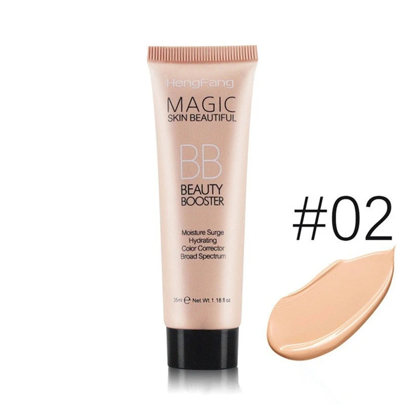 BB Cream Face Liquid Foundation | Bulbusbow Moisturizing Oil Control Brightening Skin Tone Concealer Cream Beauty Cosmetics