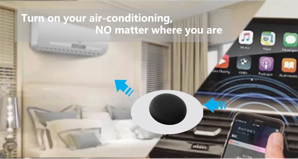 Tuya WiFi  IR Remote Control for Smart Home for TV Air Condition works with Alexa Google Home Yandex Alice