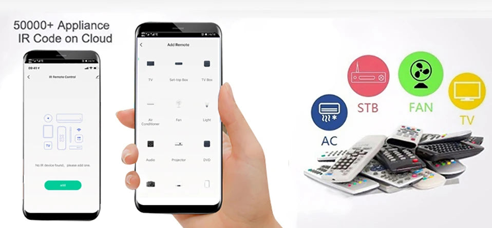 Tuya WiFi  IR Remote Control for Smart Home for TV Air Condition works with Alexa Google Home Yandex Alice