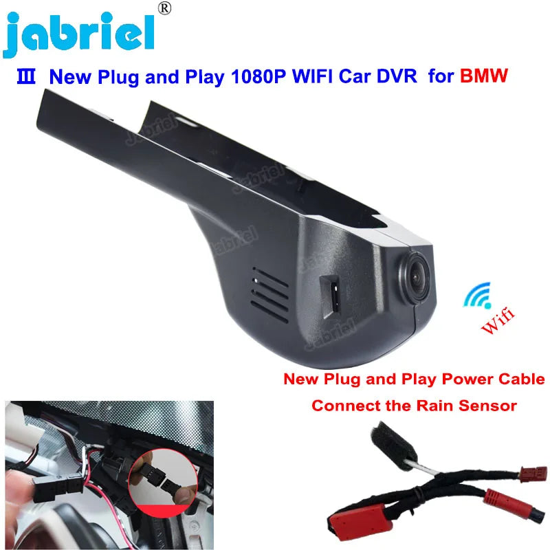 New Plug and Play Car dvr Dash Cam for BMW F20 F40 F22 F23 F44 F45 F46 F30 F31 F34 G20 G21 F32 F33 F36 F10 F11 G30 F48 F39 F25