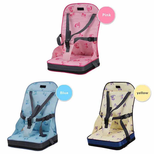 Portable Baby Kids Children Booster Seats Cushion Highchair Cushion Baby Chair Bag Foldable Infant Travel Booster Seat Momy Bag