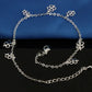 Charm Clover Anklets For Women Jewelry Trendy 925 Sterling Silver Anklet Female Party Accessories Girls Bracelet