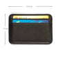 New Slim 100% Sheepskin Genuine Leather Men's Wallet Male Thin Mini ID Credit Card Holder Small Cardholder Purse For Man