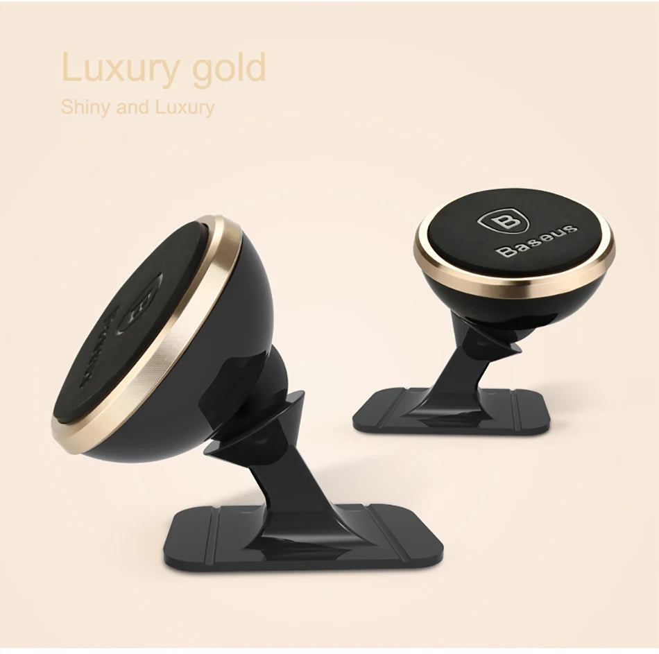 Baseus Magnetic Car Phone Holder For iPhone 12 11 X Samsung Magnet Mount Car Holder Phone in Car Cell Mobile Phone Holder Stand