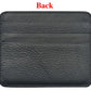 New Thin Genuine Leather Mini Wallet Slim Bank Credit Card Holder Men's Business Small ID Case For Man Purse 6 Slots Cardholder