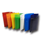 Set of 100 Bulbusbow color PE plastic zip lock bags, perfect for organizing jewelry, tea, food items, and travel essentials. Durable, eco-friendly design with secure sealing.