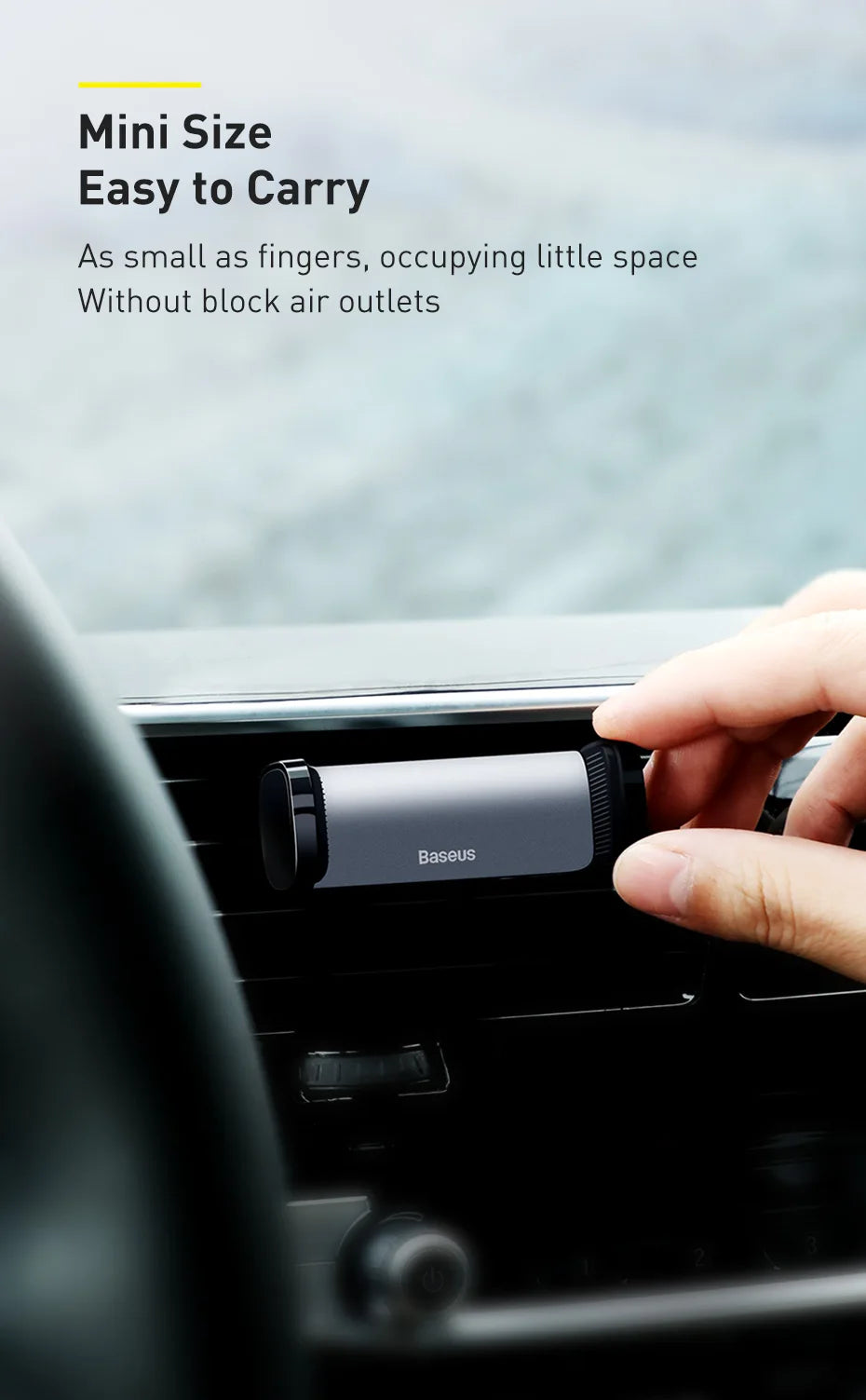 Baseus Car Phone Holder For iPhone 14 13 Pro Samsung S22 Xiaomi Huawei Auto Air Vent Mount Holder Smartphone GPS Support Stand