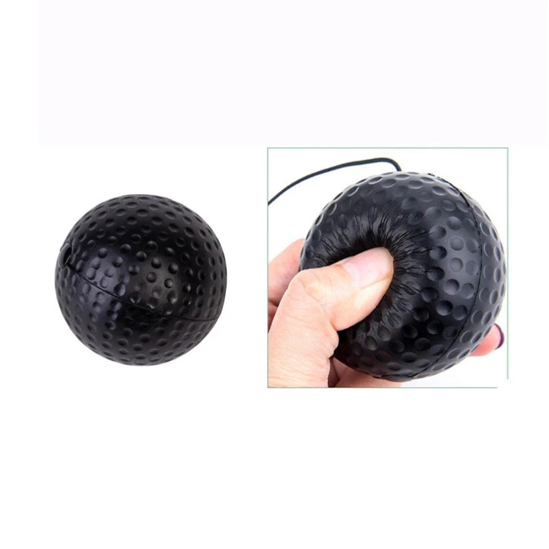 Boxing Reflex Ball Head-mounted PU Punch Ball MMA Sanda Training Hand Eye Reaction Gym Sandbag Muay Thai Boxeo Fitness Equipment