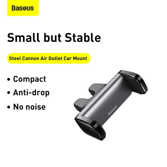 Baseus Car Phone Holder For iPhone 14 13 Pro Samsung S22 Xiaomi Huawei Auto Air Vent Mount Holder Smartphone GPS Support Stand