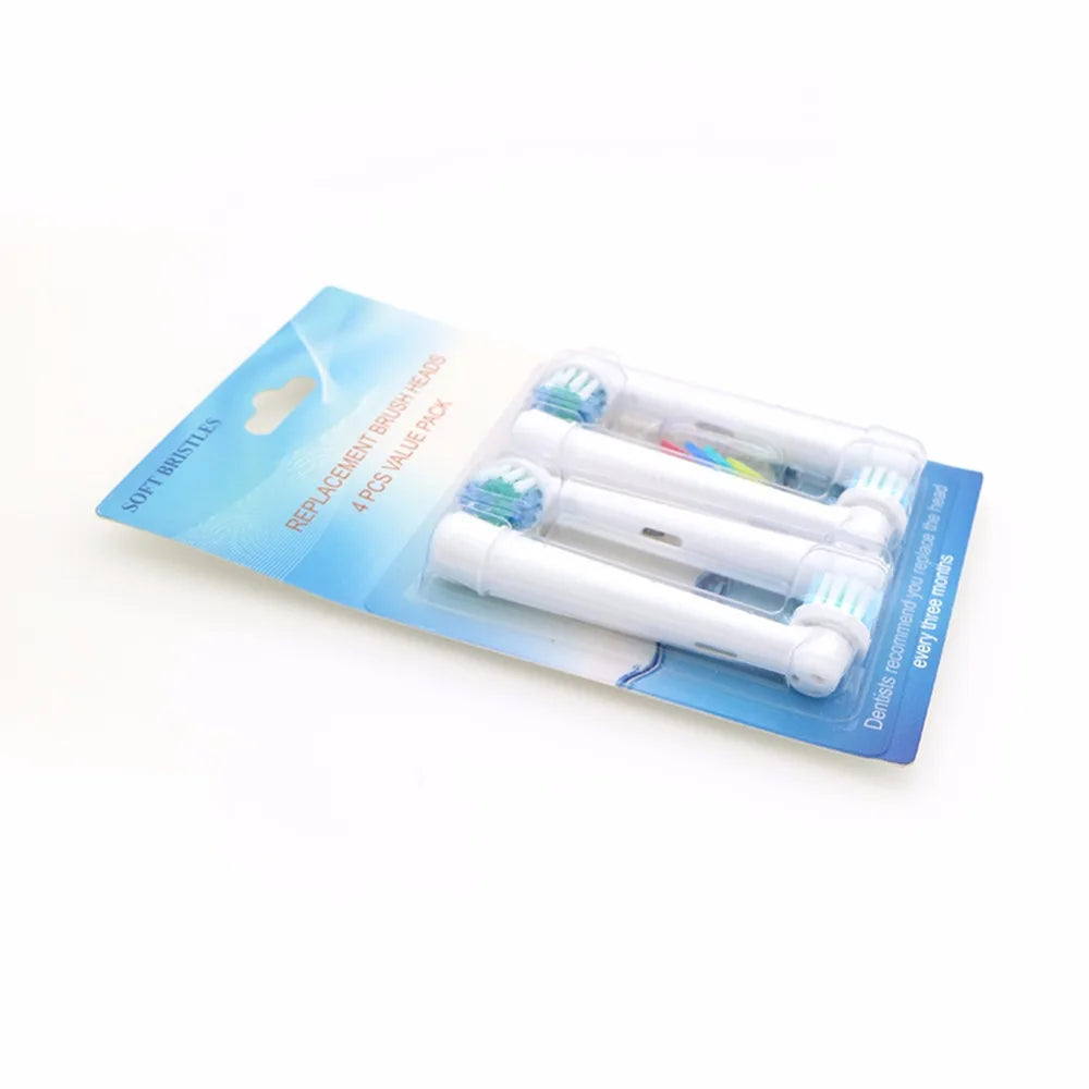 Brush Heads for Oral-B Electric Toothbrush Fit Advance Power/Pro Health/Triumph/3D Excel/Vitality Precision Clean