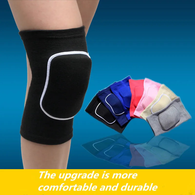 1 PCS/Pair Nylon Football Volleyball Soccer Knee Pads Cycling Knee Support Yoga Basketball Training Protection Dance Pads Kids