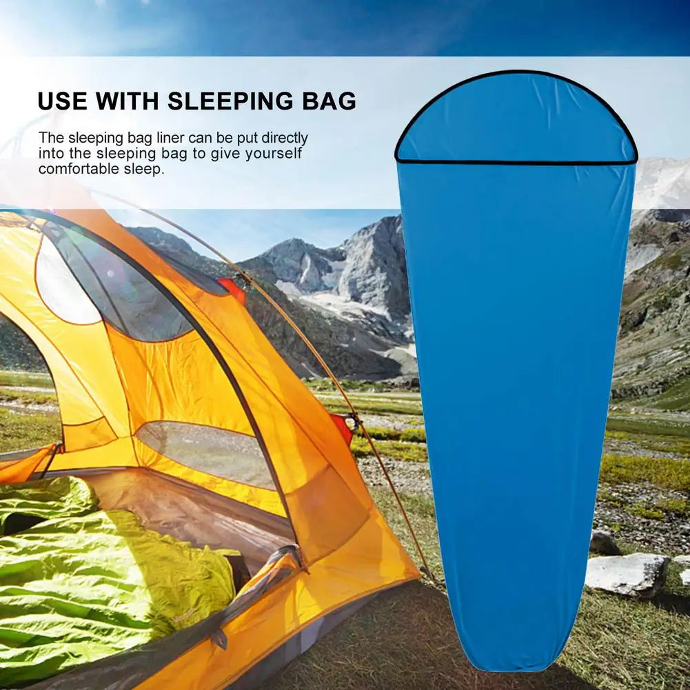 Travel Sleeping Bag High Quality Outdoor Travel High Elasticity Sleeping Bag Liner Portable Carry Sheet Hotel Anti Dirty