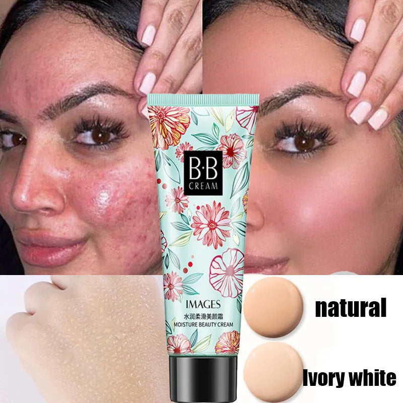 Waterproof Liquid  Foundation BB Cream Concealer Whitening Makeup Cosmetic Moisturizing Brighten Skin Tone Face Base