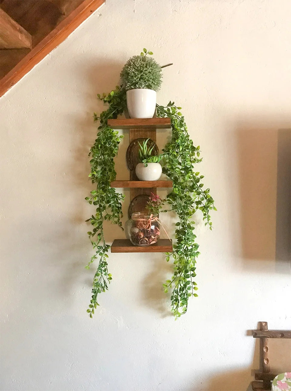 Artificial Plant Vines Wall Hanging Rattan Leaves Branches Outdoor Garden Home Decoration Plastic Fake Silk Leaf Green Plant Ivy