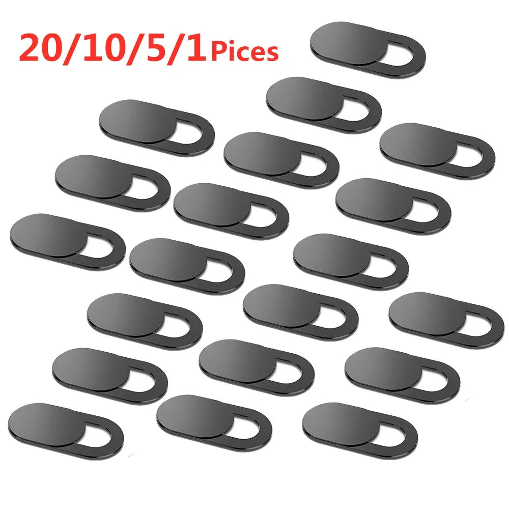 1/20PCS Webcam Cover Shutter Magnet Slider Universal Antispy Camera Cover For Web Laptop Ipad Macbook Phone Lens Privacy Sticker