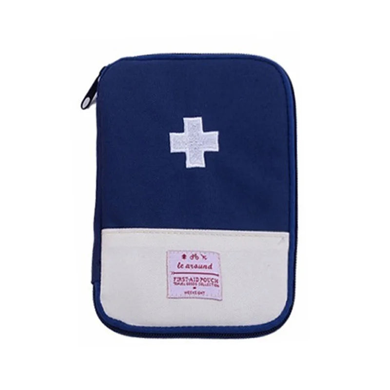 2 Colors Portable First Aid Kit For Home Outdoor Travel Camping Emergency Medical Bag Small Carrying Medical Treatment Packs