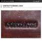 CONTACT'S Genuine Leather RFID Vintage Wallet Men With Coin Pocket Short Wallets Small Zipper Walet With Card Holders Man Purse