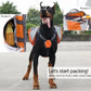 TAILUP Polyester Pet Dog Saddlebags Pack Hound Travel Camping Hiking Backpack Saddle Bag for Small Medium Large Dogs Free Gift