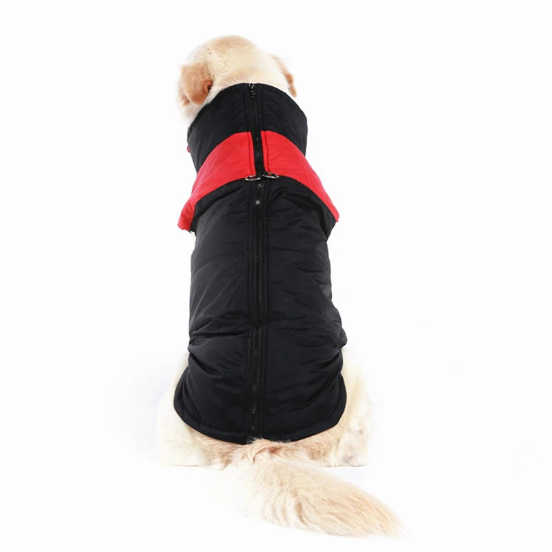 Winter Pet Dog Clothes Warm Big Dog Coat Puppy Clothing Waterproof Pet Vest Jacket For Small Medium Large Dogs Golden Retriever