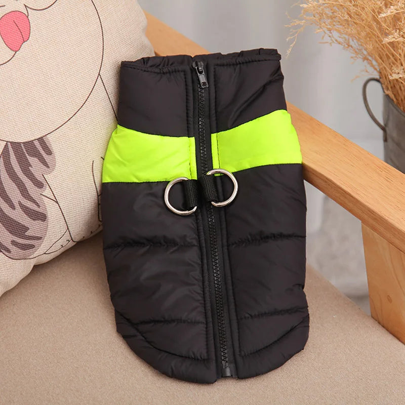 Winter Pet Dog Clothes Warm Big Dog Coat Puppy Clothing Waterproof Pet Vest Jacket For Small Medium Large Dogs Golden Retriever