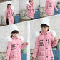 Children Down Coat Winter Teenager Thickened Hooded Cotton-padded Parka Coat Kids Warm Long Jackets Toddler Kids Outerwear