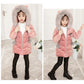 Children Down Coat Winter Teenager Thickened Hooded Cotton-padded Parka Coat Kids Warm Long Jackets Toddler Kids Outerwear