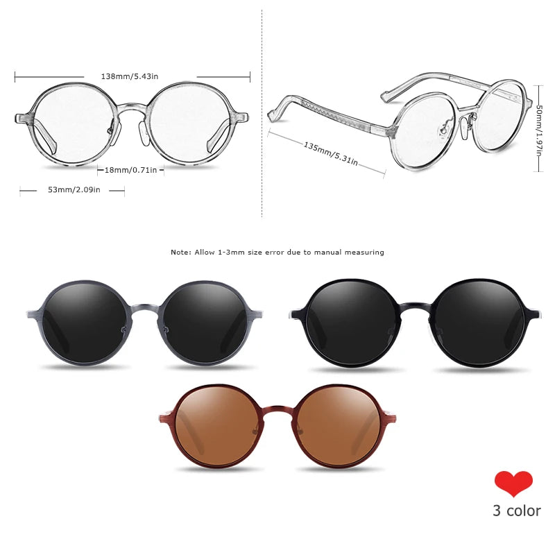 BARCUR Hot Black Goggle Male Round Sunglasses Luxury Brand Men Glasses Retro Vintage Women Sun Glasses UV400 Eyewear