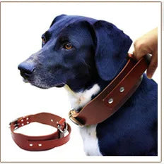 Personalized Dog ID Collar Genuine Leather Small Medium Dogs Cat Collar Custom Pet Name And Phone Number Free Engraving