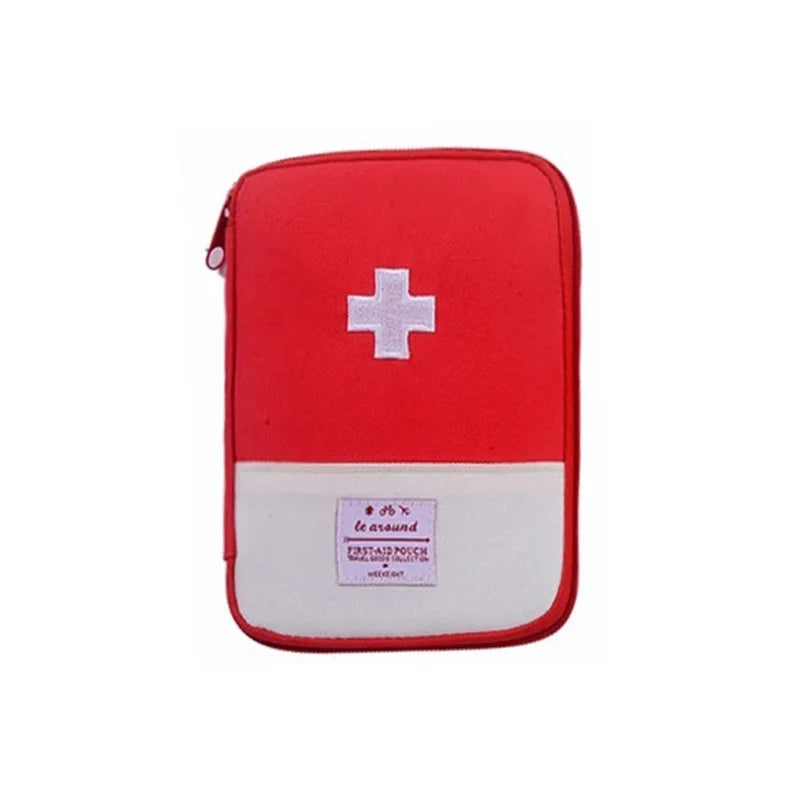 2 Colors Portable First Aid Kit For Home Outdoor Travel Camping Emergency Medical Bag Small Carrying Medical Treatment Packs