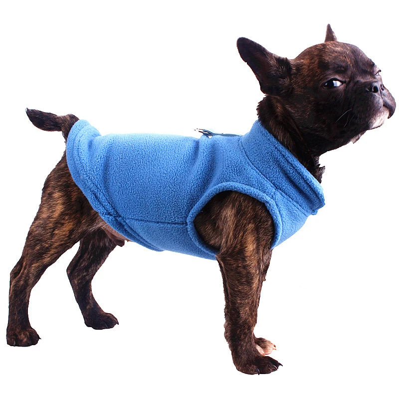 Fleece Winter Pet Clothes for Small Dogs Yorkshire Terrier Costumes Puppy T Shirt Dogs Cat Vests Chihuahua French Bulldog Poodle