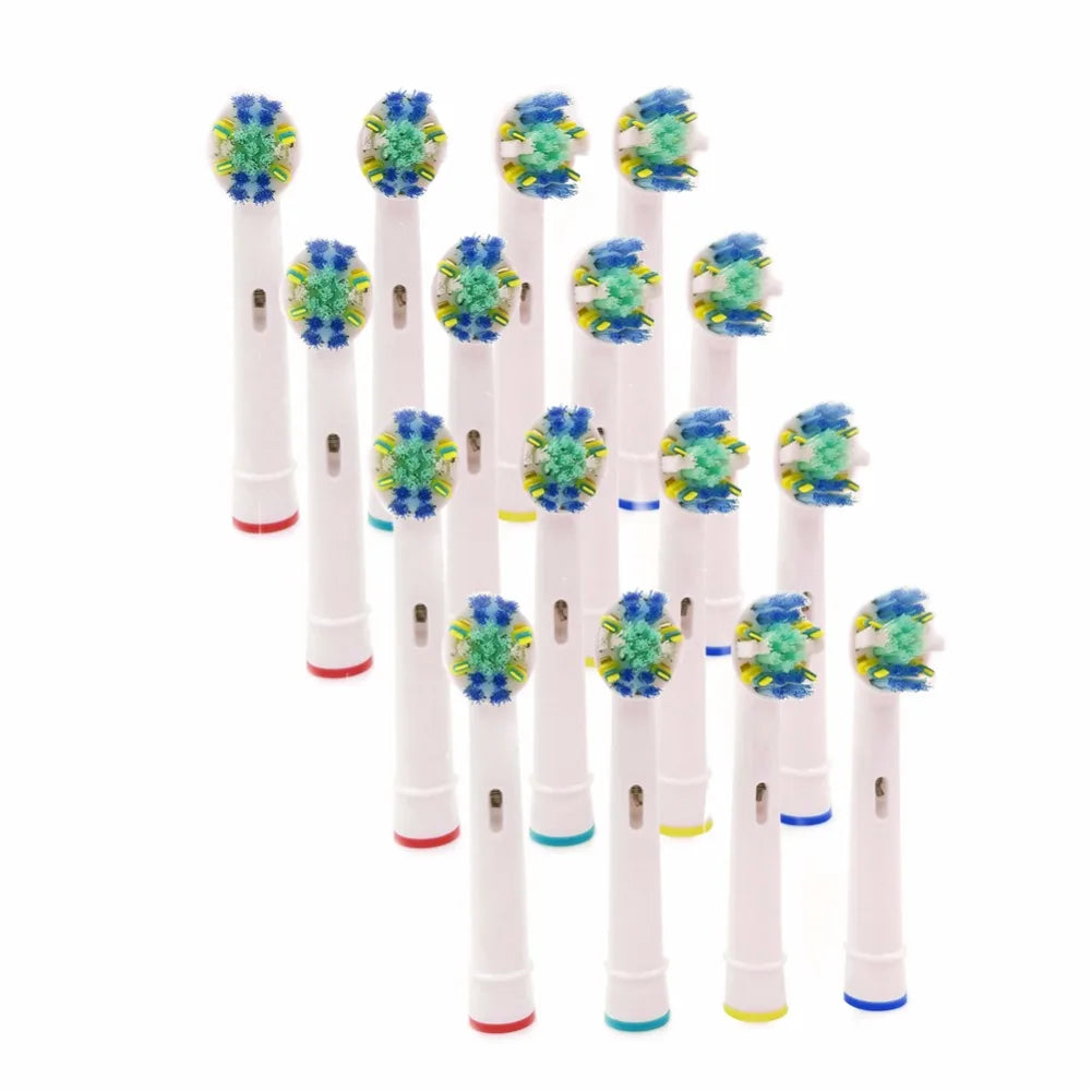 Brush Heads for Oral-B Electric Toothbrush Fit Advance Power/Pro Health/Triumph/3D Excel/Vitality Precision Clean