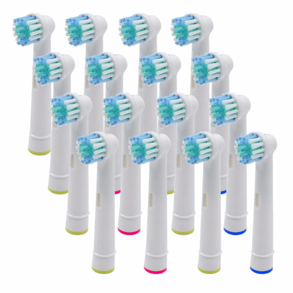 适用于 Oral-B 电动牙刷的刷头，适合 Advance Power/Pro Health/Triumph/3D Excel/Vitality Precision Clean