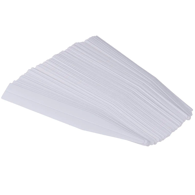 100pcs Tester Strips Fragrance Disposable White Women Smell Paper Paper Strips Test Paper Aromatherapy Perfume Essential Oils