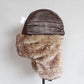 Bomber Hats Winter Men Warm Russian Ushanka Hat with Ear Flap Pu Leather  Fur Trapper Cap  Earflap for Women