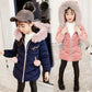 Children Down Coat Winter Teenager Thickened Hooded Cotton-padded Parka Coat Kids Warm Long Jackets Toddler Kids Outerwear